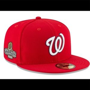 Washington Nationals New Era Fitted Cap